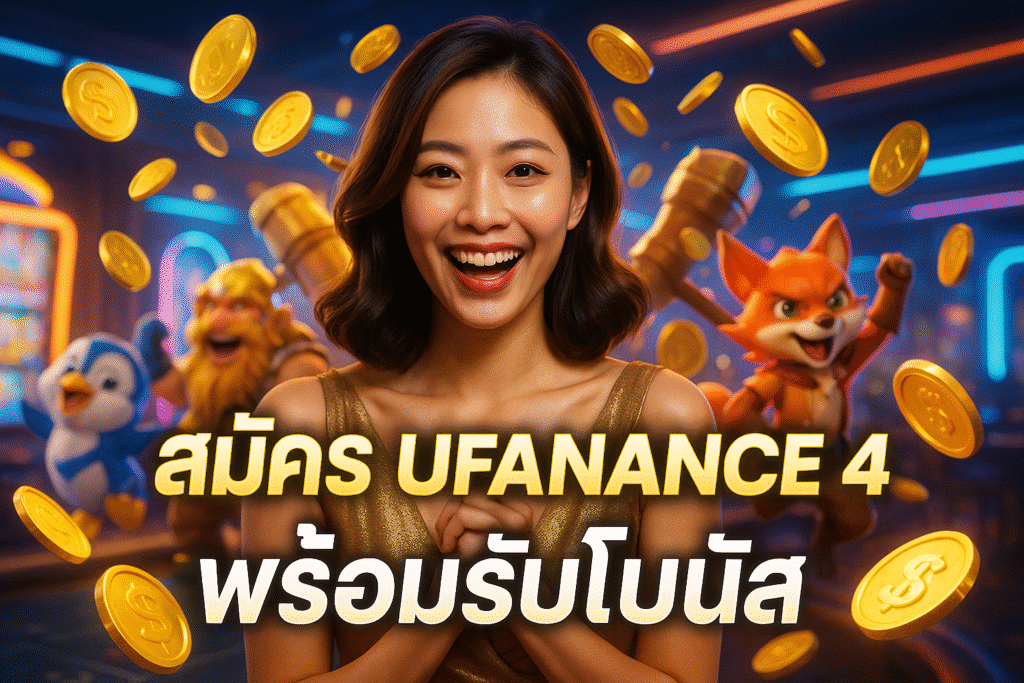 สมัคร UFANANCE 4 พร้อมรับโบนัส