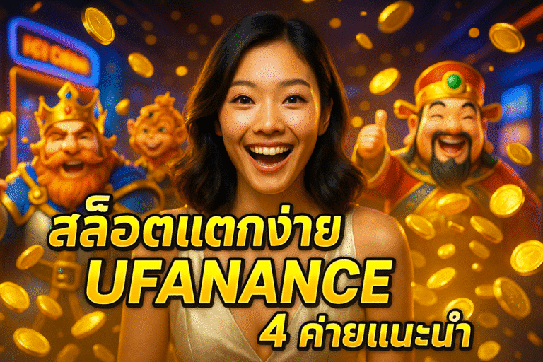 สล็อตแตกง่าย UFANANCE 4 ค่ายแนะนำ